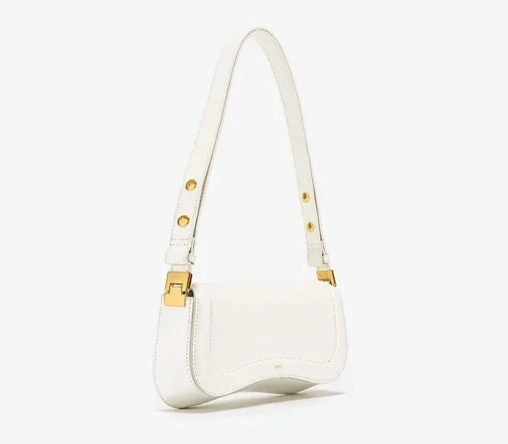 Women's Adjustable Crossbody Shoulder Bag Retro Underarm Saddle Bag