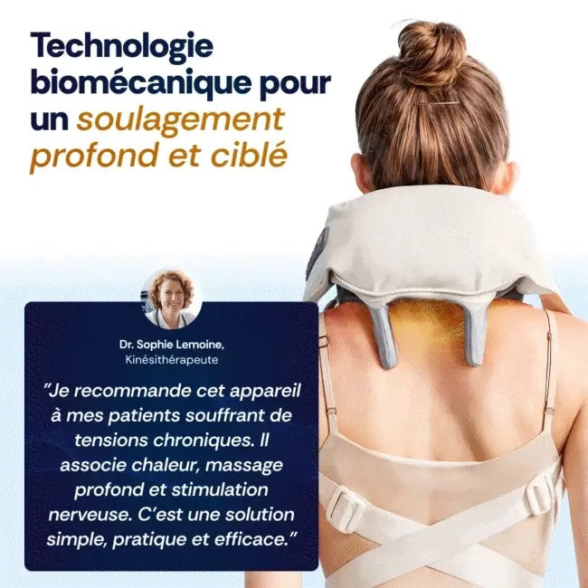 Wireless Portable Strap Neck Massager