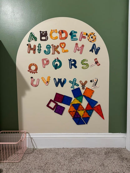 Tableau magnétique mural pour salle de jeux pour enfants
