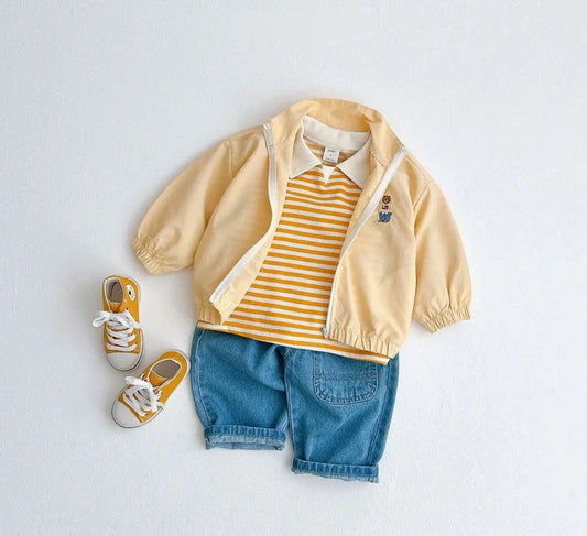 Jacket Kids Baby Girls Boys Full Sleeve
