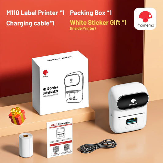 Mini Portable Thermal Label Printer