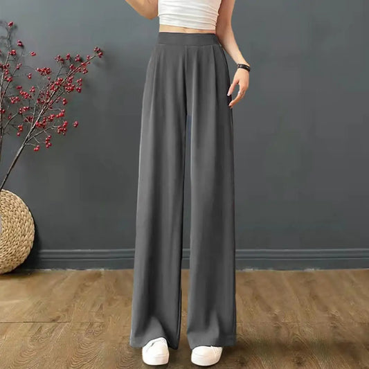 Women Wide Leg Pants with Pockets High Waist