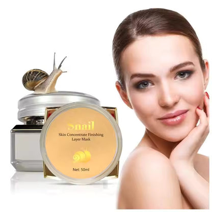 Masque Visage Coréen Multi-Réparateur à la Bave d’Escargot et à l’Acide Hyaluronique – Répare, Hydrate et Illumine
