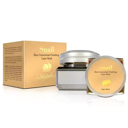 Masque Visage Coréen Multi-Réparateur à la Bave d’Escargot et à l’Acide Hyaluronique – Répare, Hydrate et Illumine